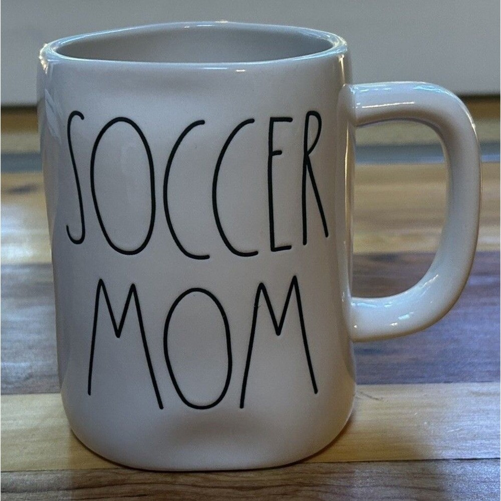 RAE DUNN Mug--Artisan Collection by Magenta-- Soccer Mom--EUC